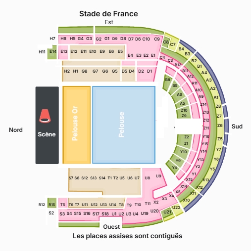 Plan de la salle